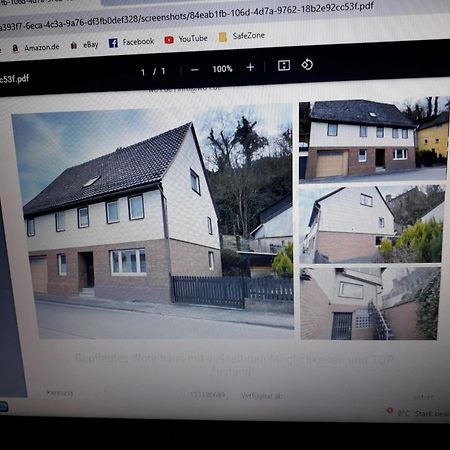 Geraeumiges Ferienhaus Beverungen Eksteriør billede